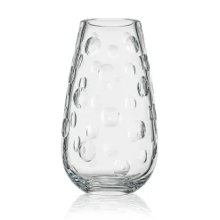 Vessière Cristaux Vases|Vases Cristal Clair|Vase magnum pastille Cristal de Paris