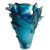Vessière Cristaux Vases|Vases Cristal Couleur|Vase Magnum Raies Maya Daum