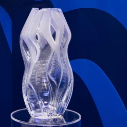 Vessière Cristaux Vases|Vases Cristal Couleur|Vase manifesto lalique
