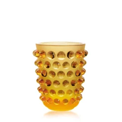 Vessière Cristaux Vases|Vases Cristal Couleur|Vase mossi ambre lalique