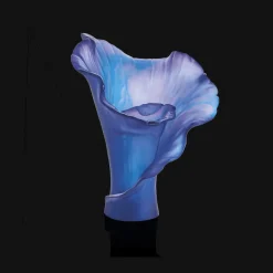 Vessière Cristaux Vases|Vases Cristal Couleur|Vase moyen modèle arum daum