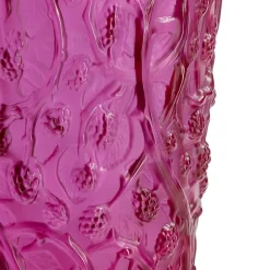 Vessière Cristaux Vases|Vases Cristal Couleur|Vase mûres grand modèle lalique