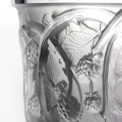 Vessière Cristaux Vases|Vases Cristal Couleur|Vase mûres moyen modèle lalique