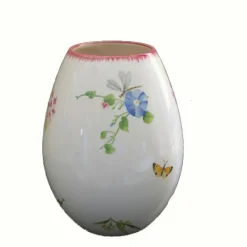Vessière Cristaux Lunéville|Vase oeuf mm vent de fleurs