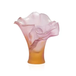 Vessière Cristaux Vases|Vases Cristal Couleur|Vase petit modèle arum daum