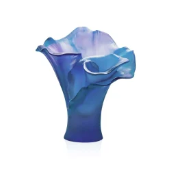 Vessière Cristaux Vases|Vases Cristal Couleur|Vase petit modèle arum daum