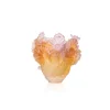 Vessière Cristaux Vases|Vases|Vase petit modèle Or d’Abeille Daum