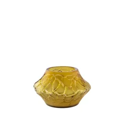 Vessière Cristaux Vases|Vases Cristal Couleur|Vase photophore Caldera pm Lalique