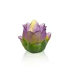 Vessière Cristaux Photophores, Bougeoirs Cristal|Vases|Vase Photophore Jardin de lotus Daum