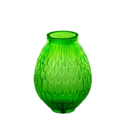 Vessière Cristaux Vases|Vases|Vase plumes Lalique