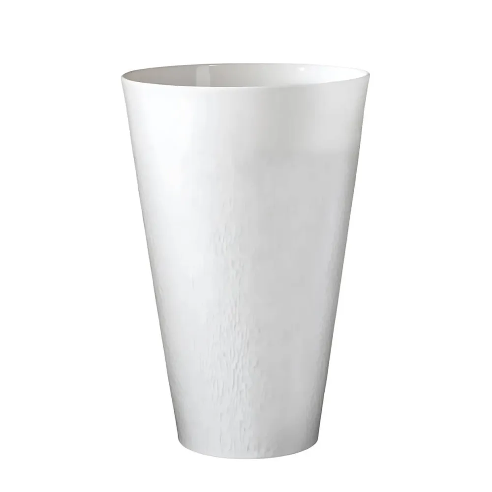 Vessière Cristaux Vase|Vase porcelaine 30 cm Minéral Raynaud