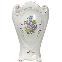 Vessière Cristaux Lunéville|Vase rocaille reverbere