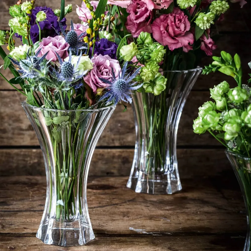 Vessière Cristaux Vases|Vase saphir nachtmann
