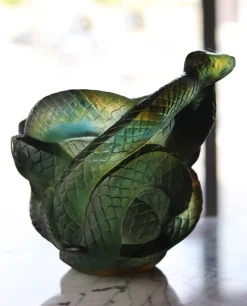 Vessière Cristaux Vases|Vases|Vase serpent Daum
