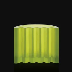 Vessière Cristaux Vases|Editions D’Art|Vase vert zigzag victoria wilmotte daum