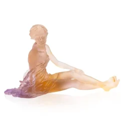 Vessière Cristaux Editions D’Art|Éditions D’Art Cristal|Vent Léger ambre rose de Luo Li Rong Daum