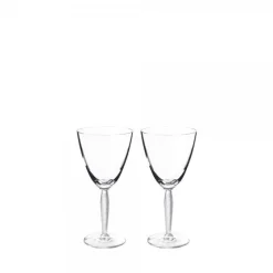 Vessière Cristaux Verre À Pied|Verre Cristal|Verre à vin louvre x2 lalique