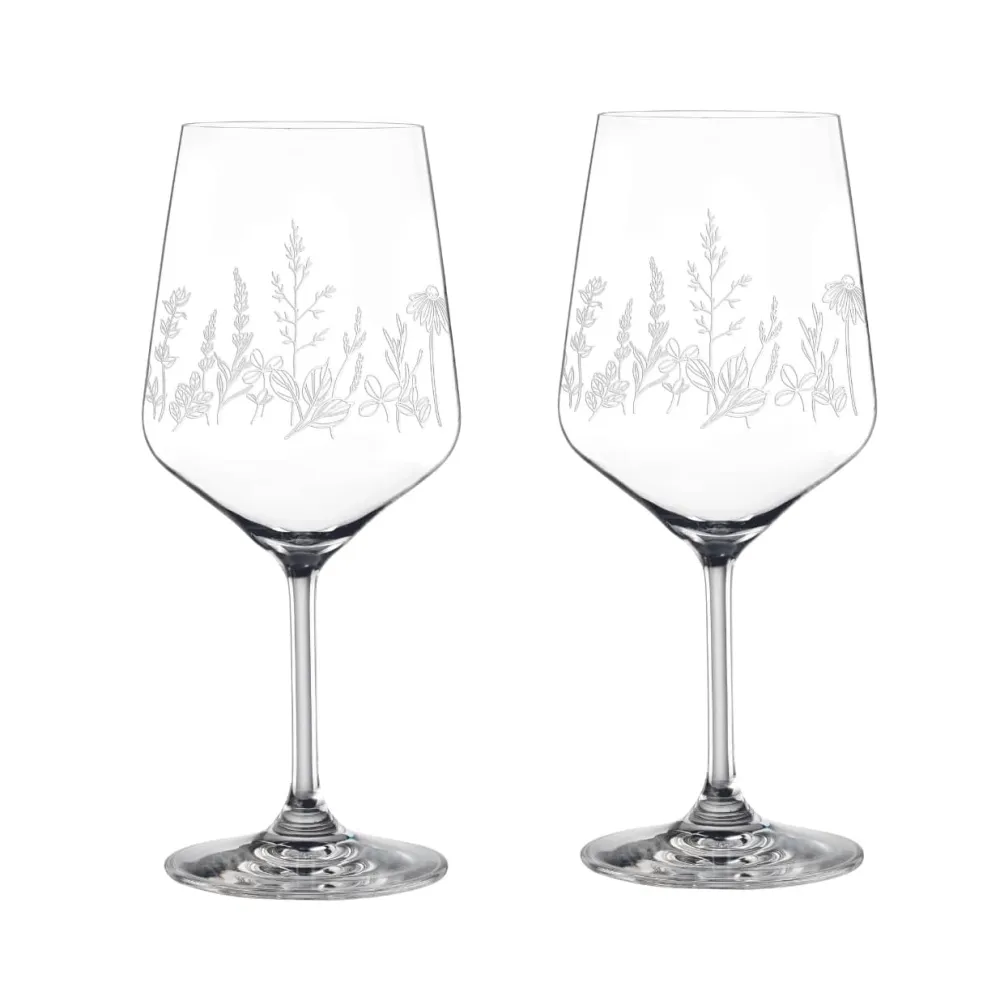 Vessière Cristaux Art De La Table|Verre À Vin|Verre apérol spritz Tattoo Botanical X2 Nachtmann