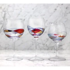 Vessière Cristaux Verre À Pied|Verre En Cristal Taillé|Verre cristal galleria n°3