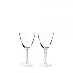 Vessière Cristaux Art De La Table|Verre À Vin|Verre louvre eau x2 lalique