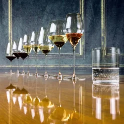 Vessière Cristaux Art De La Table|Verre À Vin|Verre Rieling dégustation Veloce Riedel X4 (dont 1 gratuit)