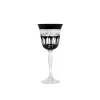 Vessière Cristaux Verre Cristal Couleur|Verre Cristal|Verre vin blanc cristal noir pénombre