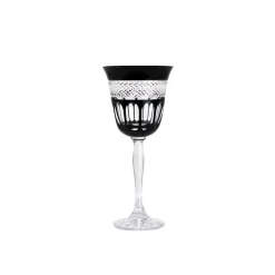 Vessière Cristaux Verre Cristal Couleur|Verre Cristal|Verre vin blanc cristal noir pénombre