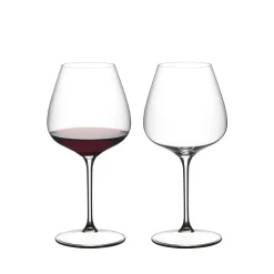 Vessière Cristaux Verre À Pied|Coffrets Verres Cristal|Verre vin Pinot Noir Nebbiolo Aperitivo GRAPE Riedel X2