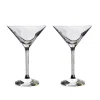 Vessière Cristaux Art De La Table|Verre En Cristal Uni|Verres à martini oleg cassini x2