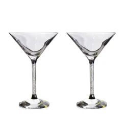 Vessière Cristaux Art De La Table|Verre En Cristal Uni|Verres à martini oleg cassini x2