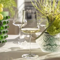 Vessière Cristaux Verre À Vin|Coffrets Verres Cristal|Verres à vin 1er Cru Lalique X2