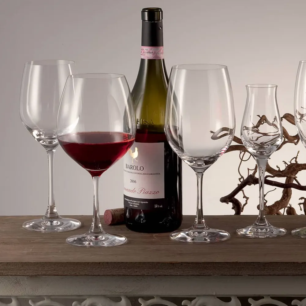 Vessière Cristaux Verre Ballon|Art De La Table|Verres bourgogne vino grande x4
