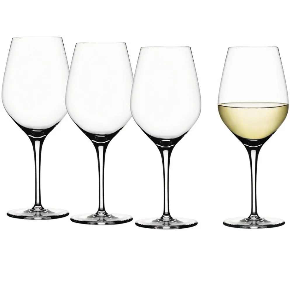 Vessière Cristaux Art De La Table|Coffrets Verres Cristal|Verres vin blanc authentis x4
