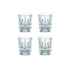 Vessière Cristaux Art De La Table|Verre En Cristal Taillé|Verres x4 shooters noblesse nachtmann
