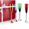 Vessière Cristaux Art De La Table|Verre Cristal Couleur|Véga flutissimo x4 baccarat