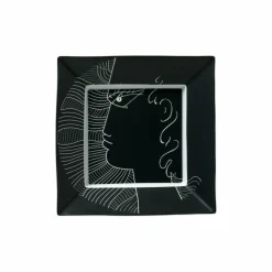 Vessière Cristaux Plateau & Coupe|Coupelles Cristal|Vide-poche 17 cm Le Gabier de Vigie Jean Cocteau Raynaud
