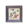 Vessière Cristaux Plateau & Coupe|Art De La Table|Vide-poche carré 17 cm Imari Raynaud