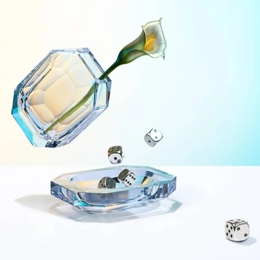 Vessière Cristaux Coupelles Cristal|Coupes, Coupelles Et Photophores|Vide-poches Octogone Baccarat