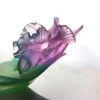 Vessière Cristaux Coupelles Cristal|Vide-Poches Cristal|Vide-poches orchidée daum