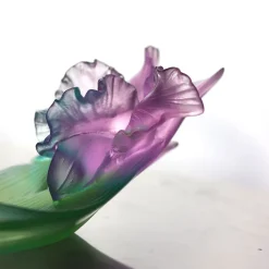 Vessière Cristaux Coupelles Cristal|Vide-Poches Cristal|Vide-poches orchidée daum