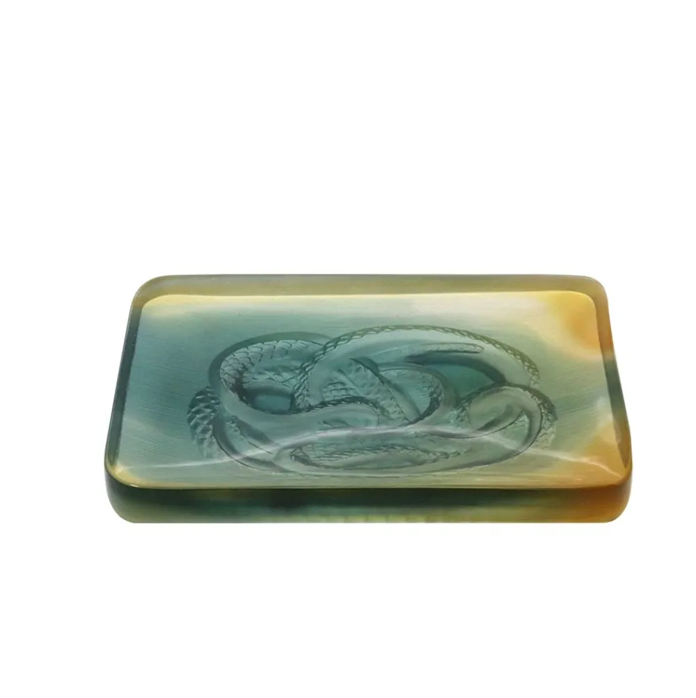 Vessière Cristaux Coupes Cristal|Vide-Poches Cristal|Vide-poches serpent daum
