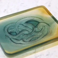 Vessière Cristaux Coupes Cristal|Vide-Poches Cristal|Vide-poches serpent daum