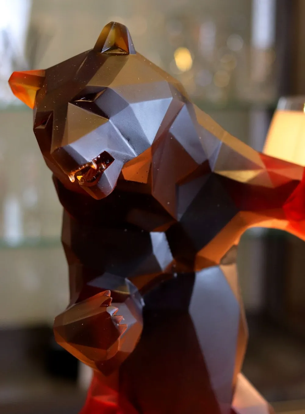 Vessière Cristaux Editions D’Art|Bestiaire|Wild bear ours Orlinski Daum