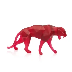 Vessière Cristaux Bestiaire|Editions D’Art|Wild panther rouge orlinski pm daum